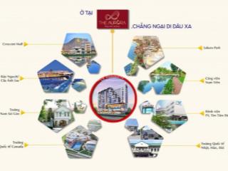 Hàng chuyển nhượng the aurora, 2pn, lầu cao giá 8,55 tỷ, thanh toán cuối năm  0901 364 ***
