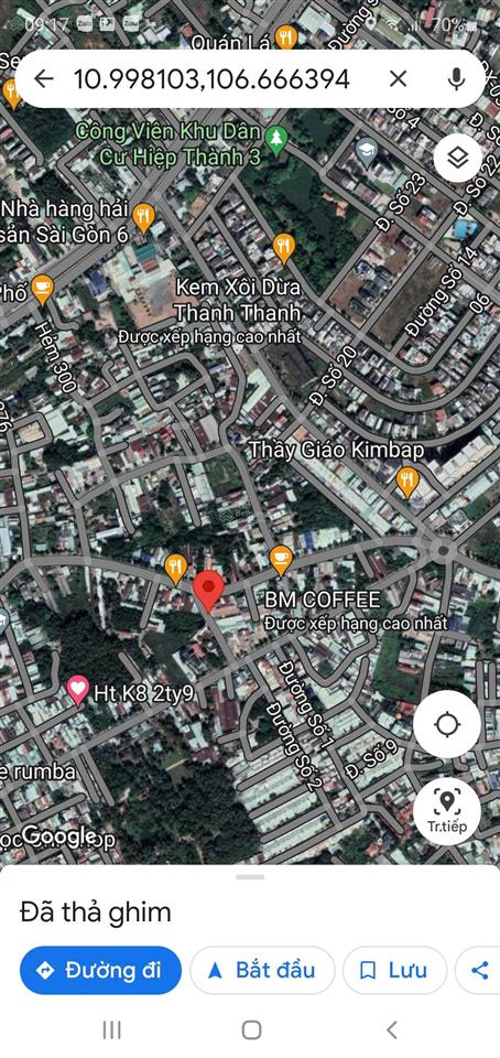 Bán gấp đất hiệp thành  giá chỉ 5,8 tỷ giá đầu tư