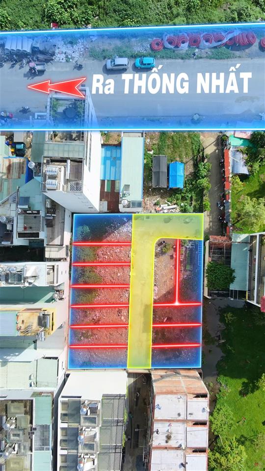 Bán đất nền khu dân cư view sông thống nhất p15 gò vấp dt chuẩn 4x12m