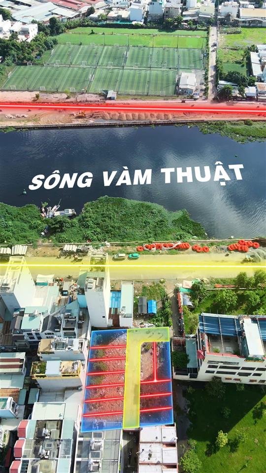 Bán đất nền khu dân cư view sông thống nhất p15 gò vấp dt chuẩn 4x12m