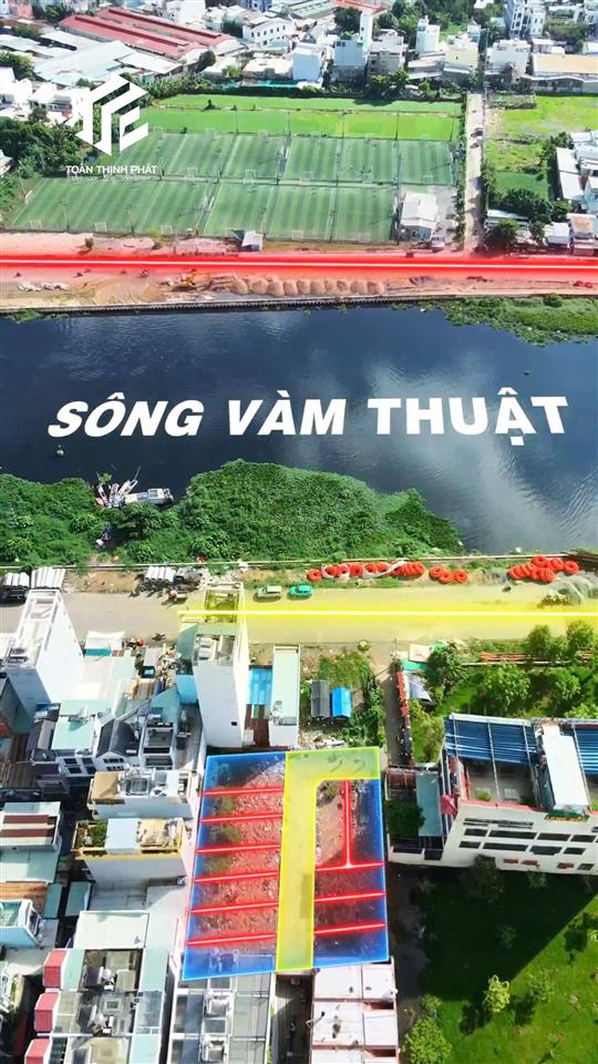 Bán đất nền khu dân cư view sông thống nhất p15 gò vấp dt chuẩn 4x12m