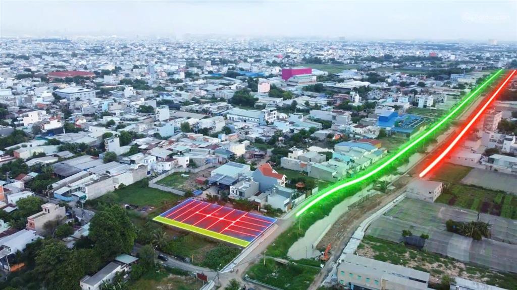 Bán đất mặt tiền bờ kênh xuân thới sơn 38, dt đất đẹp chuẩn mực 5x28m
