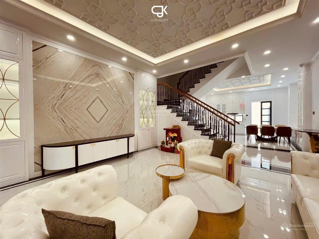 Bán nhà khu đẳng cấp cityland full nội thất thiết kế dt đẹp 6,5x20