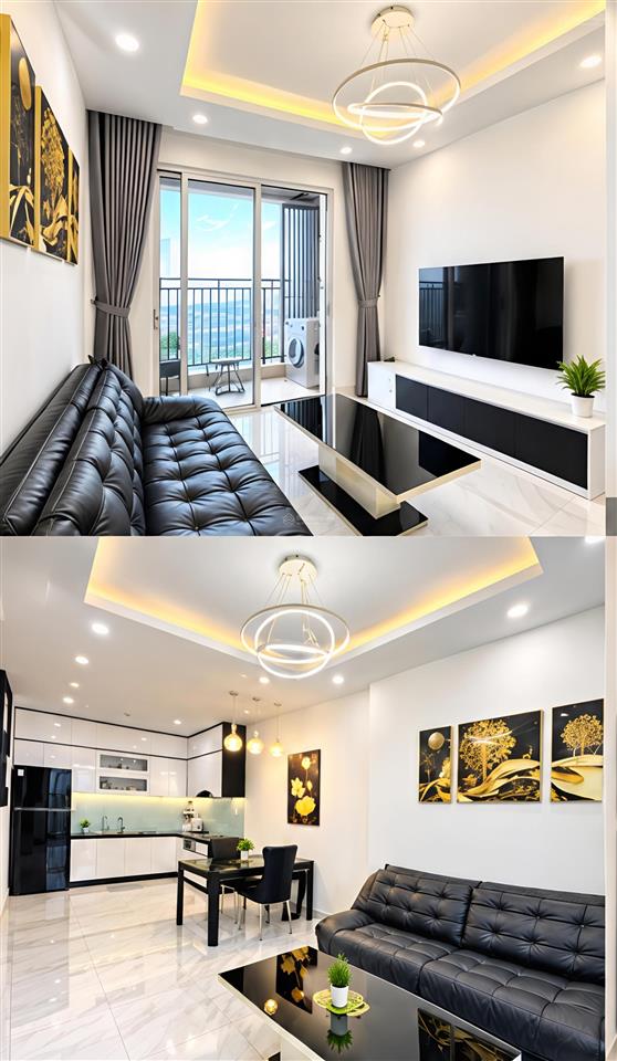 Cho thuê cc 76m2 tại sunrise city view, 18 triệu/th, 2pn, 2wc, full nội thất