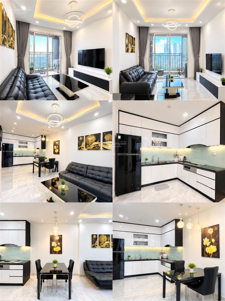 Cho thuê cc 76m2 tại sunrise city view, 18 triệu/th, 2pn, 2wc, full nội thất