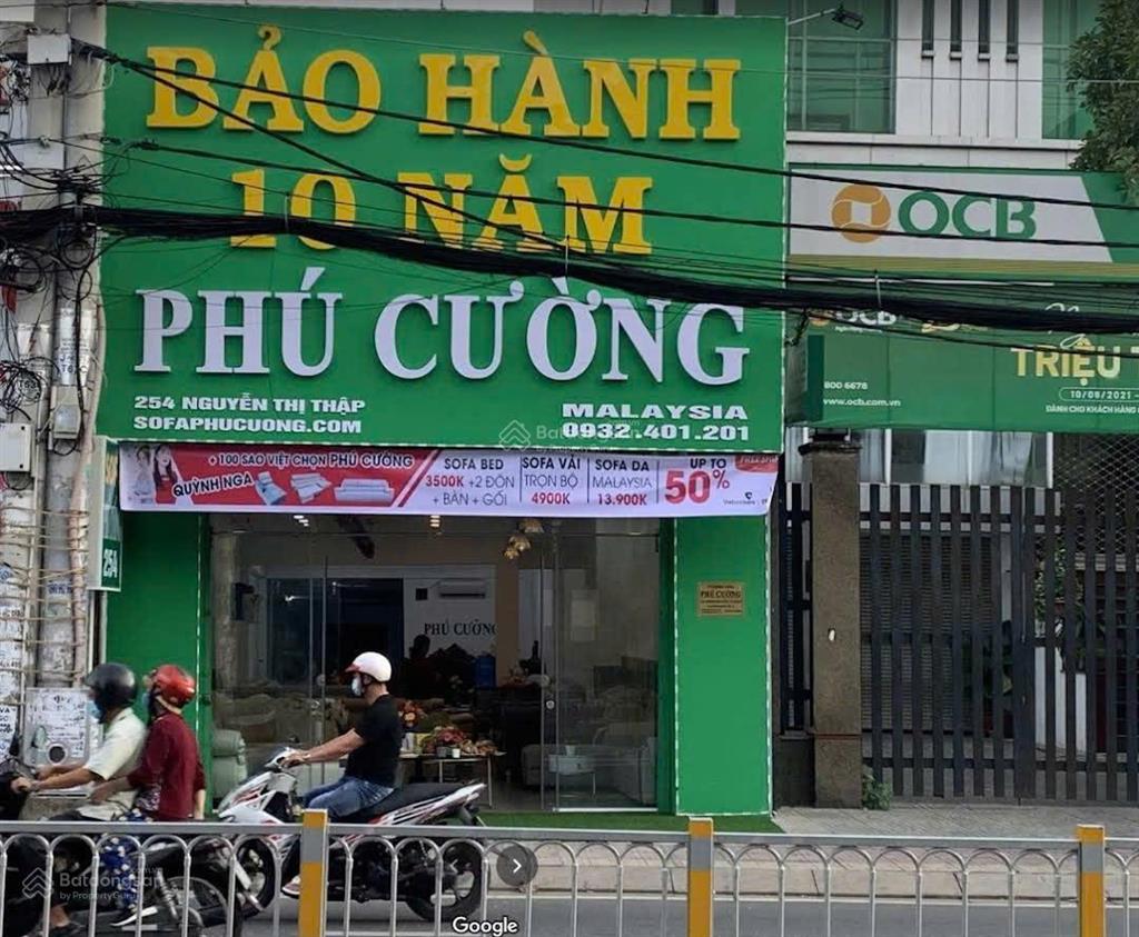 Cho thuê mặt bằng số 254 nguyễn thị thập dt 6x38m thuận tiện kinh doanh đa ngành, chỉ 55tr/tháng
