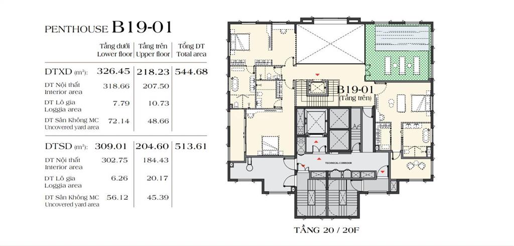 Bán giá gốc penthouse casa luna siêu dinh thự trên không số 1 phú mỹ hưng, 6pn, ngay hồ bán nguyệt