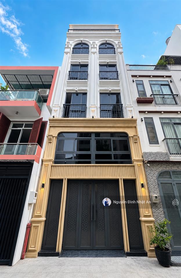 Toà nhà chdv 6 tầng phan huy ích doanh thu 75 triệu/tháng  14,8 tỷ còn tl