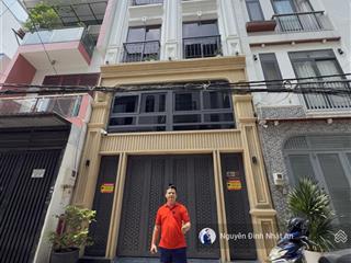 Toà nhà chdv 6 tầng phan huy ích doanh thu 75 triệu/tháng  14,8 tỷ còn tl