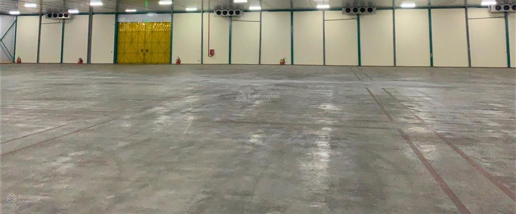 Cho thuê lâu dài kho sẵn hệ thống làm mát (kho mát) trữ dược, thuốc lá... bao tiền điện làm mát