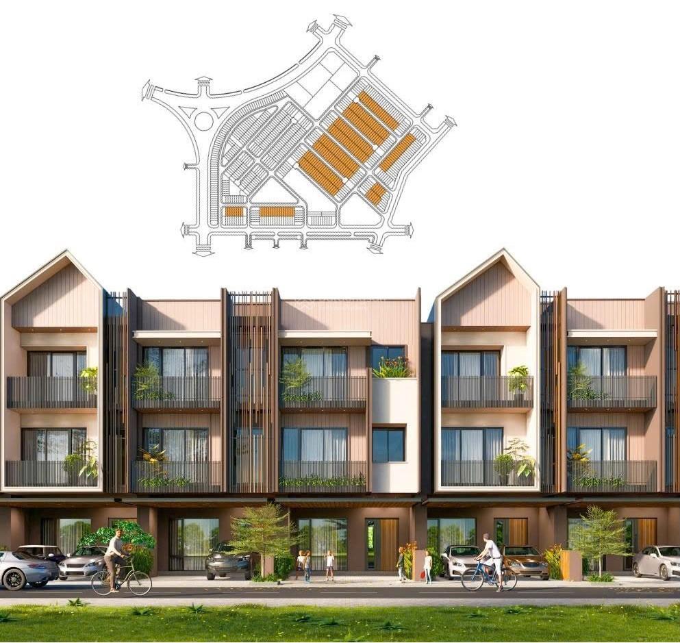 Nhà 3 tầng, đất 158m2, diện tích sàn xây dựng 297m2, đường 12m, giá chỉ hơn 5,xx tỷ