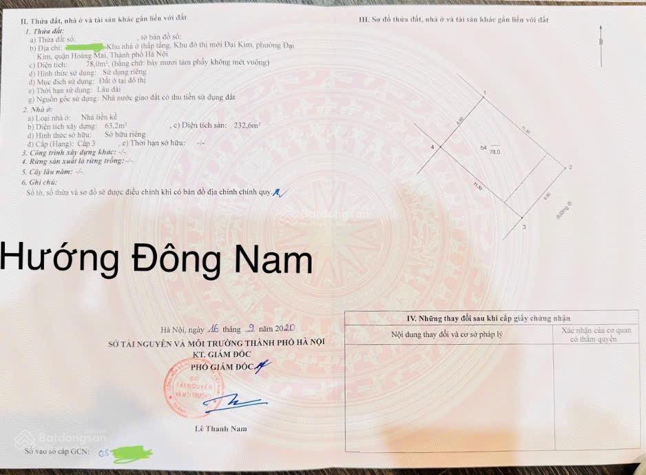 Bán biệt thự 78m2 nhà 4,5 tầng full nội thất tại đại kim, hoàng mai, hà nội.sổ đỏ giá 28 tỷ vnd