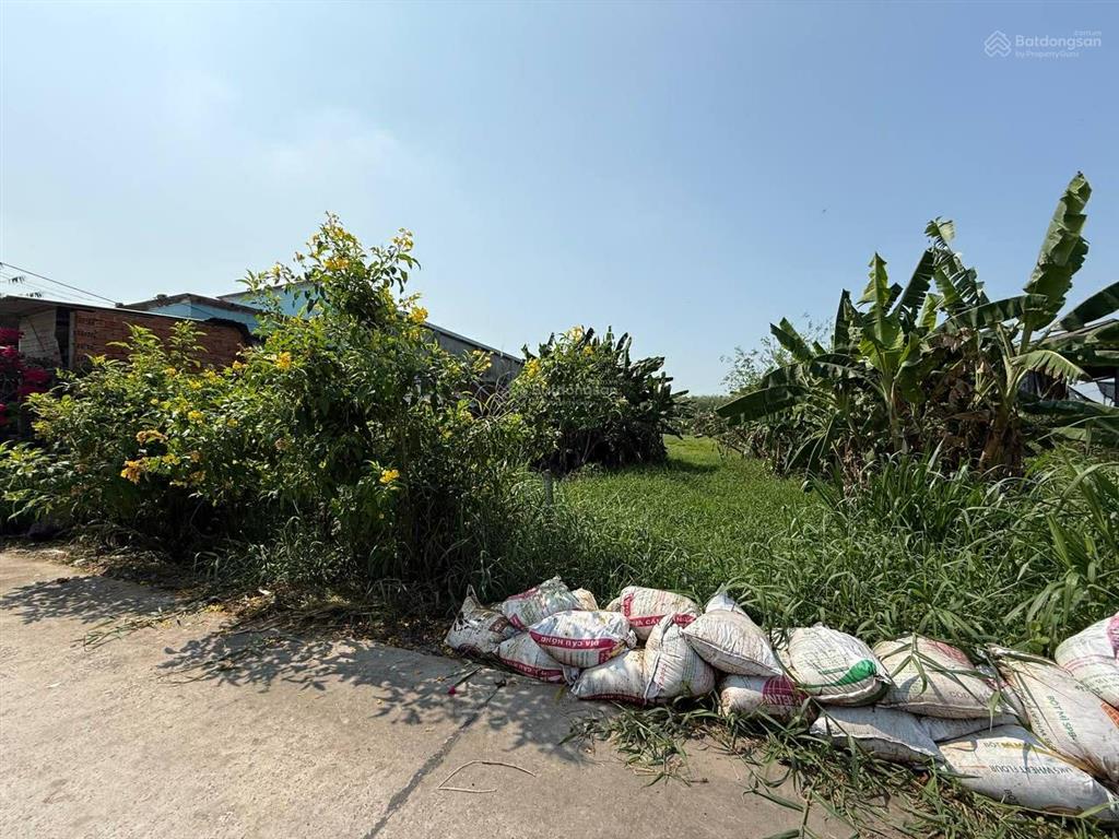 Bán lô đất 2 mặt tiền đường có thổ cư giá cực rẻ gần trường, chợ, ủy ban khu dân cư đông sầm uất