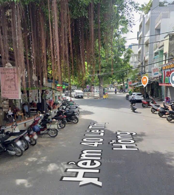 Bán nhà hai mặt tiền đường trung tâm chợ căn cứ khu sầm uất bậc nhất gò vấp thu nhập 55 tr/tháng
