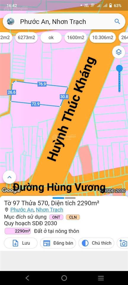 Cần bán gấp vài lô đất góc 2mt đường huỳnh thúc kháng sát đường hùng vương, thổ cư, giá rẻ đầu tư