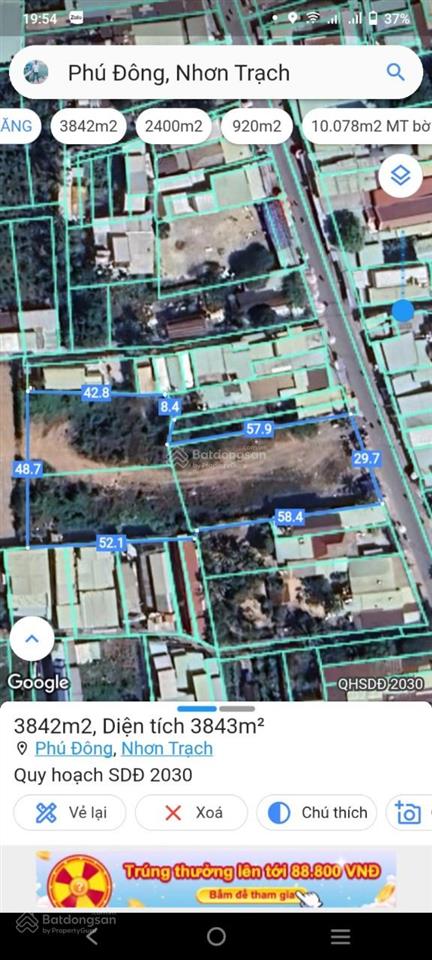 Cần bán vài lô đất góc 2mt đường hùng vương gần chợ phước lý, thổ cư, thích hợp phân lô, giá đầu tư