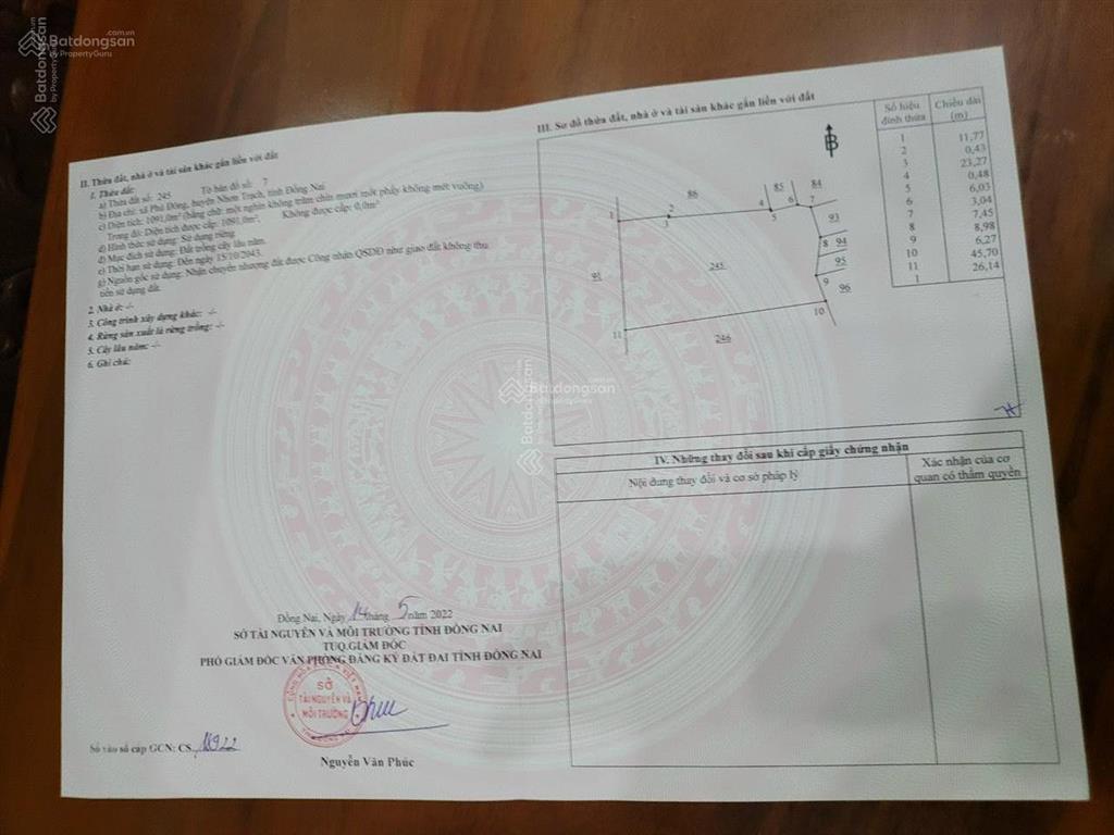 Cần bán vài lô đất góc 2mt đường hùng vương gần chợ phước lý, thổ cư, thích hợp phân lô, giá đầu tư