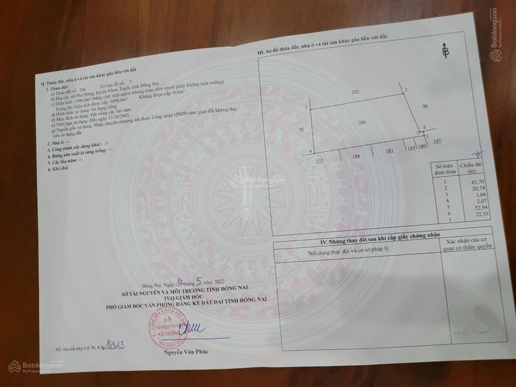 Cần bán vài lô đất góc 2mt đường hùng vương gần chợ phước lý, thổ cư, thích hợp phân lô, giá đầu tư