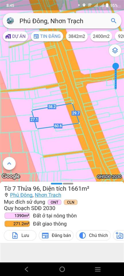 Cần bán vài lô đất góc 2mt đường hùng vương gần chợ phước lý, thổ cư, thích hợp phân lô, giá đầu tư