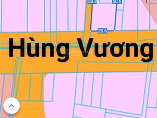 Bán lô đất góc 2 mặt tiền đường hùng vương sát vành đai 03, thổ cư, kinh doanh vạn nghề, giá đầu tư