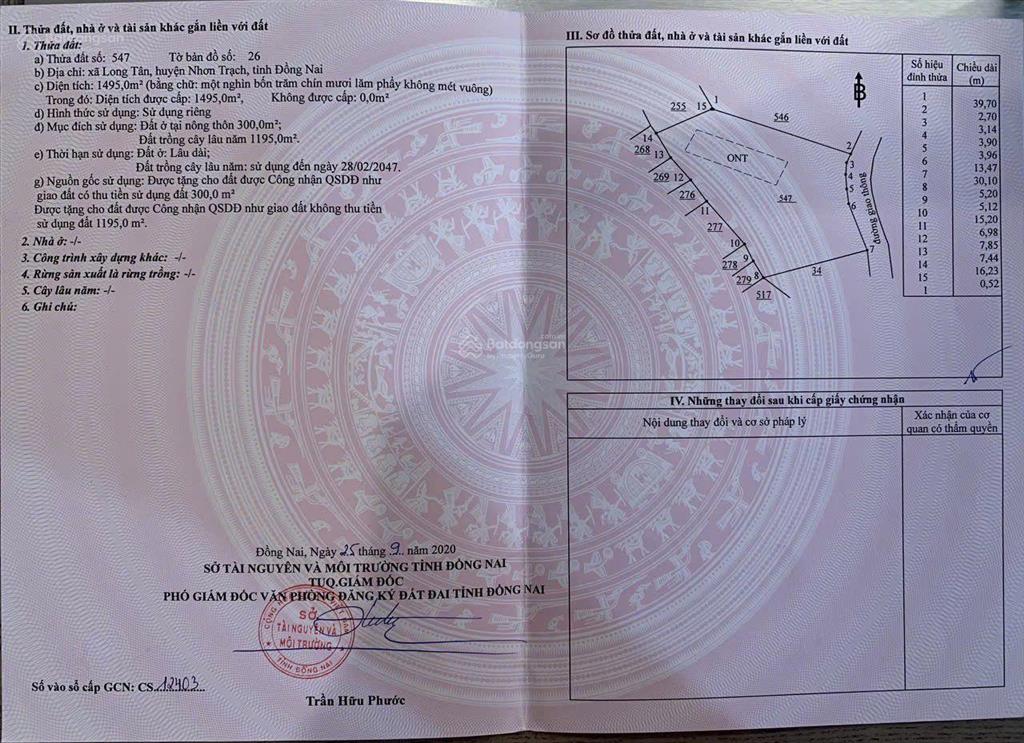 Cần bán 3 nền đất đường ô tô 1/lý thái tổ & nguyễn hữu cảnh sát ngã tư long tân, thổ cư, giá rẻ