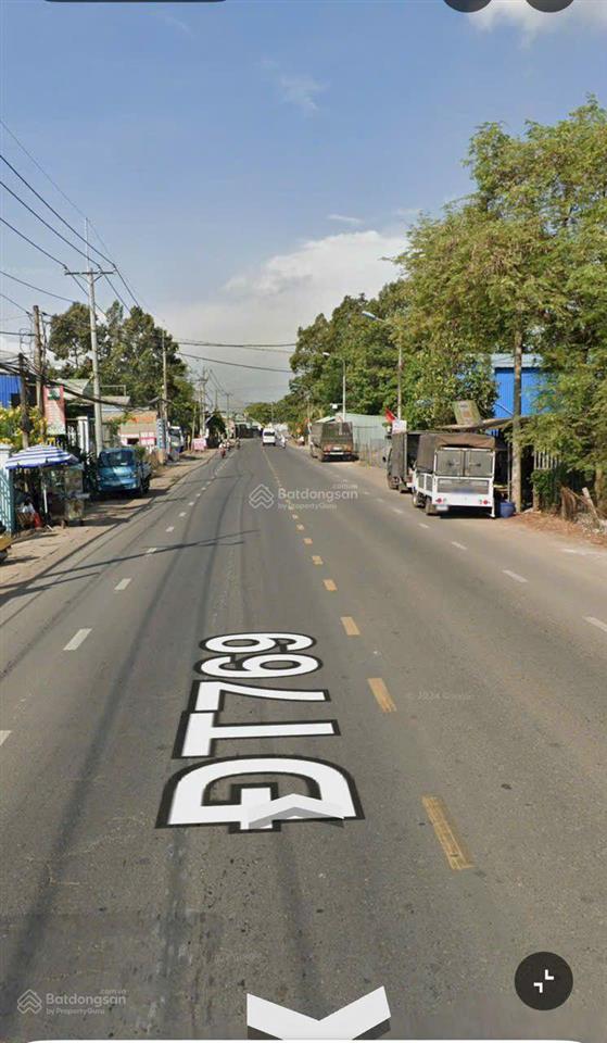 Bán lô đất 44.685m2 góc 2 mặt tiền trước sau sát dt 769, thổ cư, gần tđc & sb long thành, giá rẻ