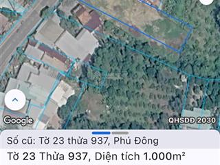Cần bán gấp lô đất mt đường hùng vương phú đông, qh full ont, thích hợp kd vạn nghề, giá rẻ đầu tư