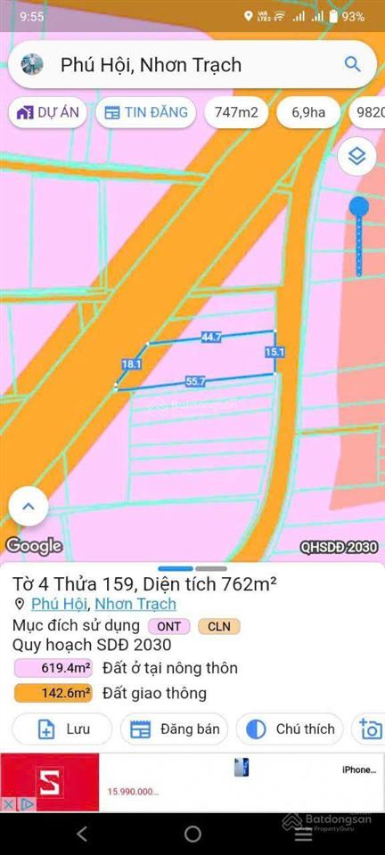 Cần bán lô đất góc 2 mặt tiền trước sau đường lý thái tổ gần vòng xoay bến cam, thổ cư, giá đầu tư
