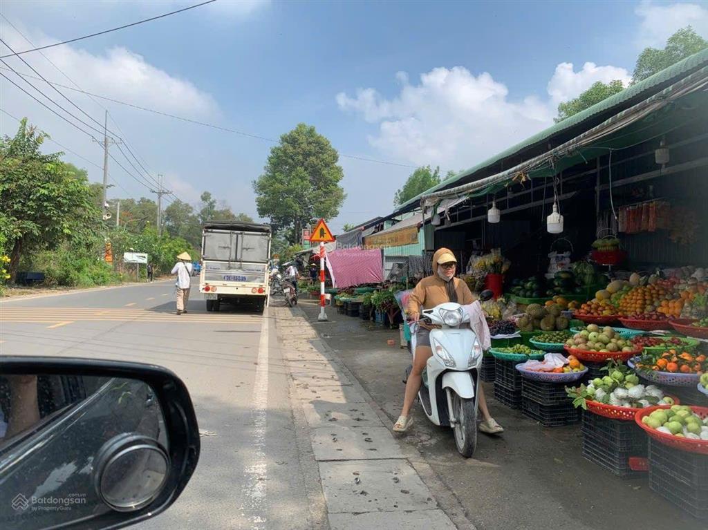 Bán gấp nhà góc 2 mặt tiền trước sau đường hùng vương sát đường 25c long thọ, thổ cư, giá rẻ