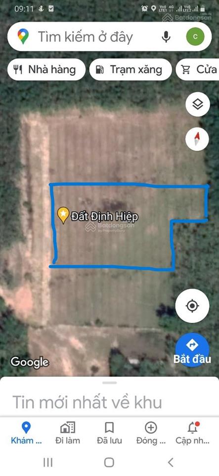 Bán đất 3100m2 tại định hiệp, dầu tiếng, bình dương, chỉ với giá siêu hời 2,5 tỷ