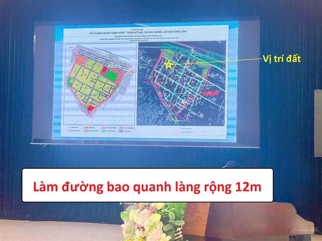 Bán lô 100m2 tại mỹ nội, bắc hồng, đông anh, hà nội. giá 7x.  0983 966 ***