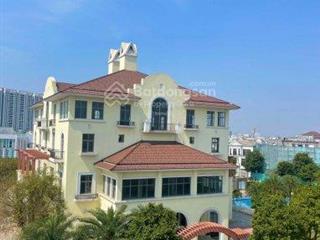 Chính chủ bán nhanh biệt thự song lập dt 168m2 bên hồ harmony, sát trường, hồ 12.5ha  0903 257 ***