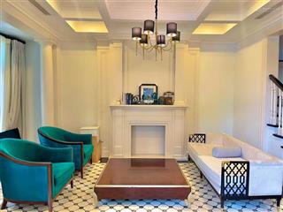Cho thuê biệt thự song lập view hồ 152m2 full nội thất cao cấp  0903 257 ***