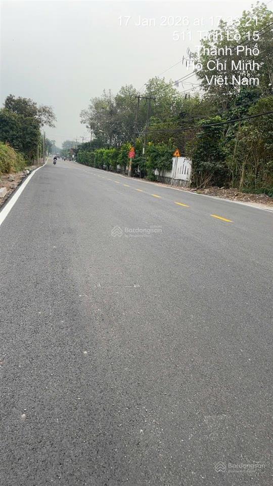 Bán đất siêu hot mặt tiền tỉnh lộ 15, củ chi, (6x60m) 4,5 tỷ, 360m2