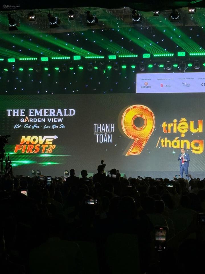 Bán gấp căn 2pn2wc giá tốt view hồ bơi mát mẻ dự án emerald garden view cđt lê phong