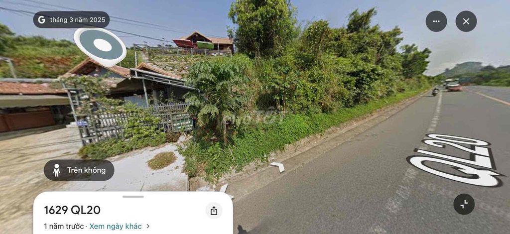 đất đẹp mặt tiền ql20