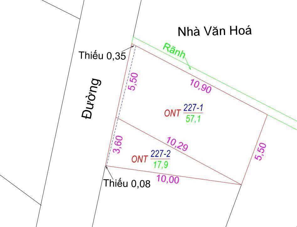 Bán 57,1m2 đất bá khê, liên nghĩa, văn giang, hưng yên, 0385 626 *** e hòa