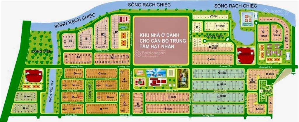 Chủ thiện chí gửi bán nền biệt thự mặt tiền đường d3 320m2  kdc kiến á, q9 chỉ 25tỷ kế global city