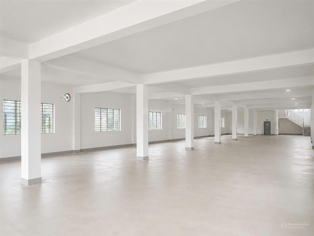Cho thuê kho xưởng 2 sàn tổng diện tích 2000m2 tại cụm công nghiệp an khánh đường đại lộ thăng long
