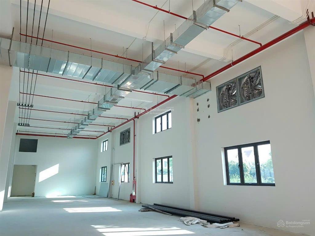 Cho thuê 2500m2 kho xưởng xây dựng 3 sàn tại cụm cn phúc thọ  hà nội, pccc tự động, xuất vat full