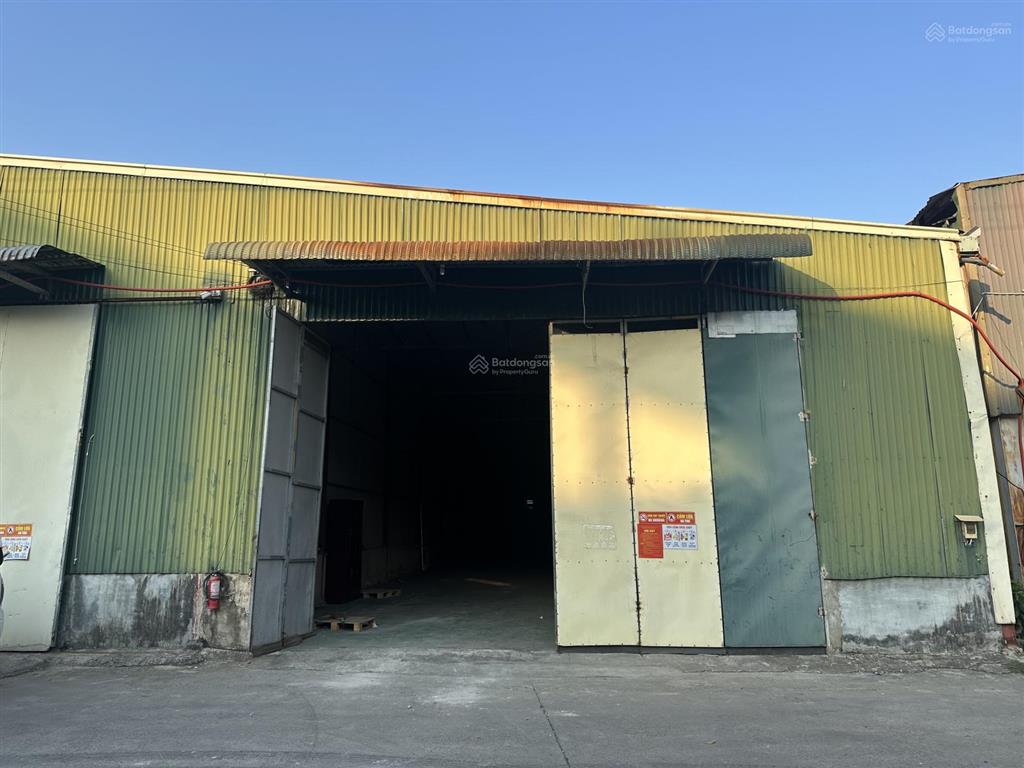 Cho thuê kho 565m2 tại ngã tư trạm trôi, ô diên, hà nội