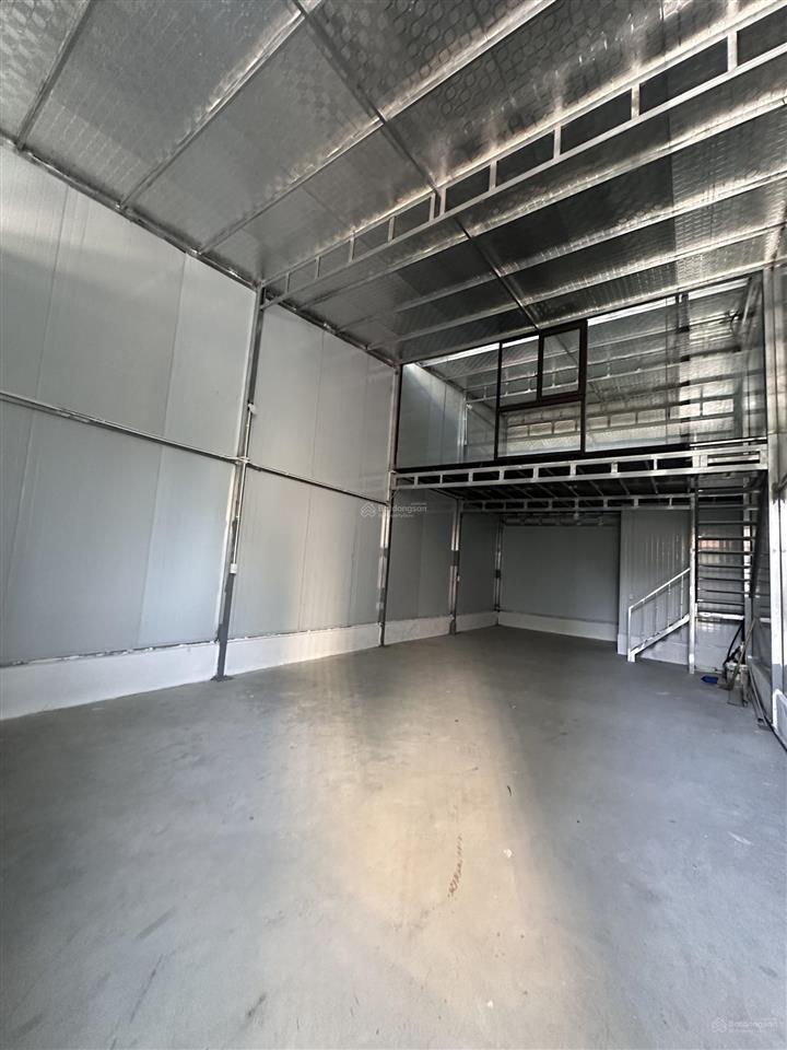 Cho thuê kho mới dựng 120m2 khu vực cầu vượt an khánh, hà nội