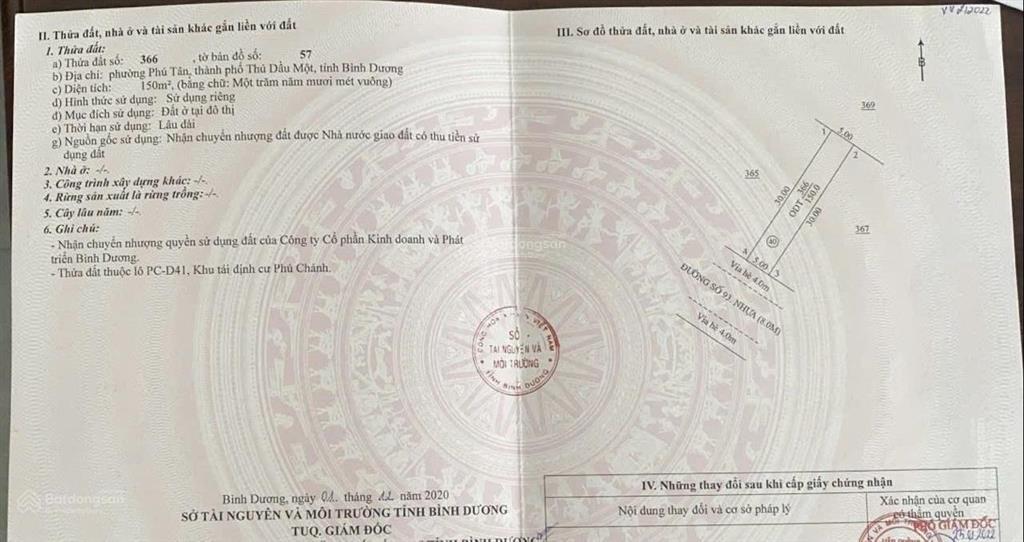 Chính chủ cần bán gấp lô đất 10x30 mặt tiền đường số 93 tđc phú chánh d giá tốt