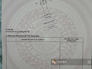 Chính chủ cần bán gấp lô đất 150m2 đường số 92 khu tđc phú chánh giá tốt