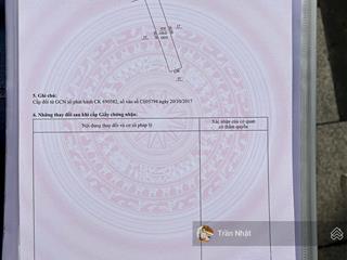 Chính chủ cần bán gấp lô đất mặt tiền kinh doanh đường số 84 tđc phú chánh tp mới giá tốt