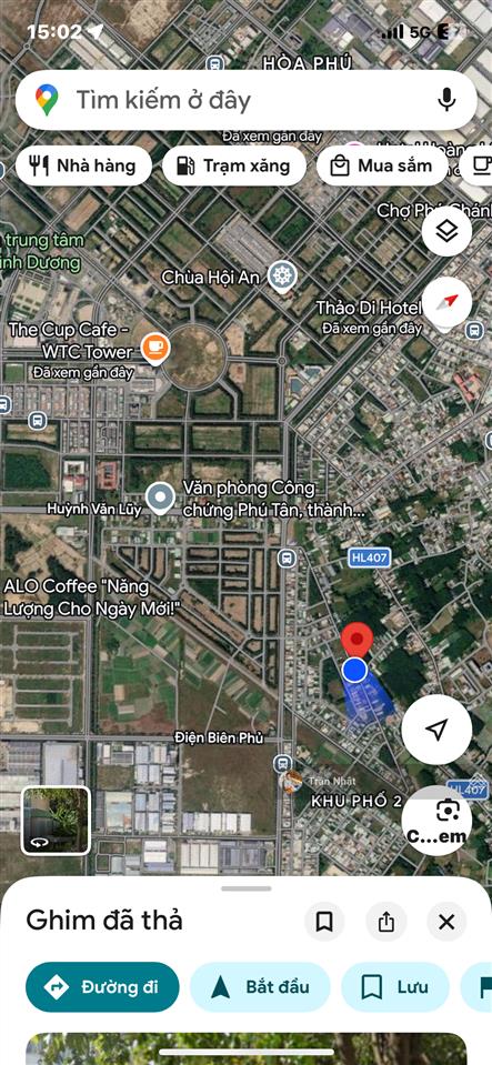 Chính chủ gửi bán gấp lô đất mặt tiền kinh doanh tại trung tâm phường bình dương tp mới giá tốt