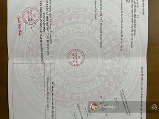 Chính chủ gửi bán gấp lô đất mặt tiền kinh doanh tại trung tâm phường bình dương tp mới giá tốt