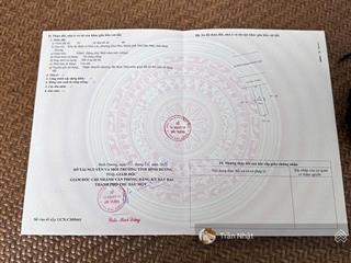 Chính chủ cần bán gấp lô đất mặt tiền đường phạm hùng tđc hoà lợi giá tốt