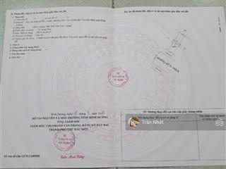 Chính chủ cần bán gấp lô đất siêu đẹp mặt tiền đường số 51 tđc phú chánh d