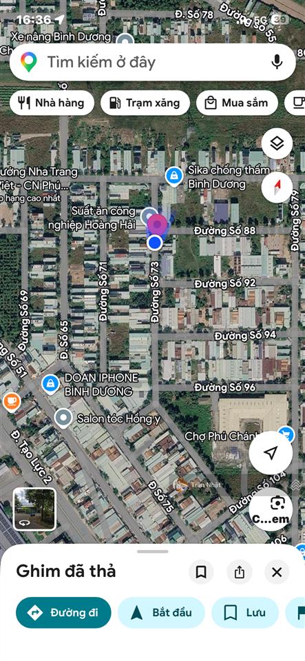 Chính cần bán gấp lô đất mặt tiền đường số 73 tđc phú chánh , gần chợ tự phát giá tốt